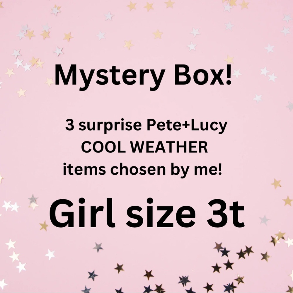 NWT Pete+Lucy Mystery Box
